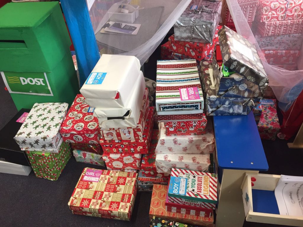 Christmas Shoe Box Appeal – St. Colman's National School